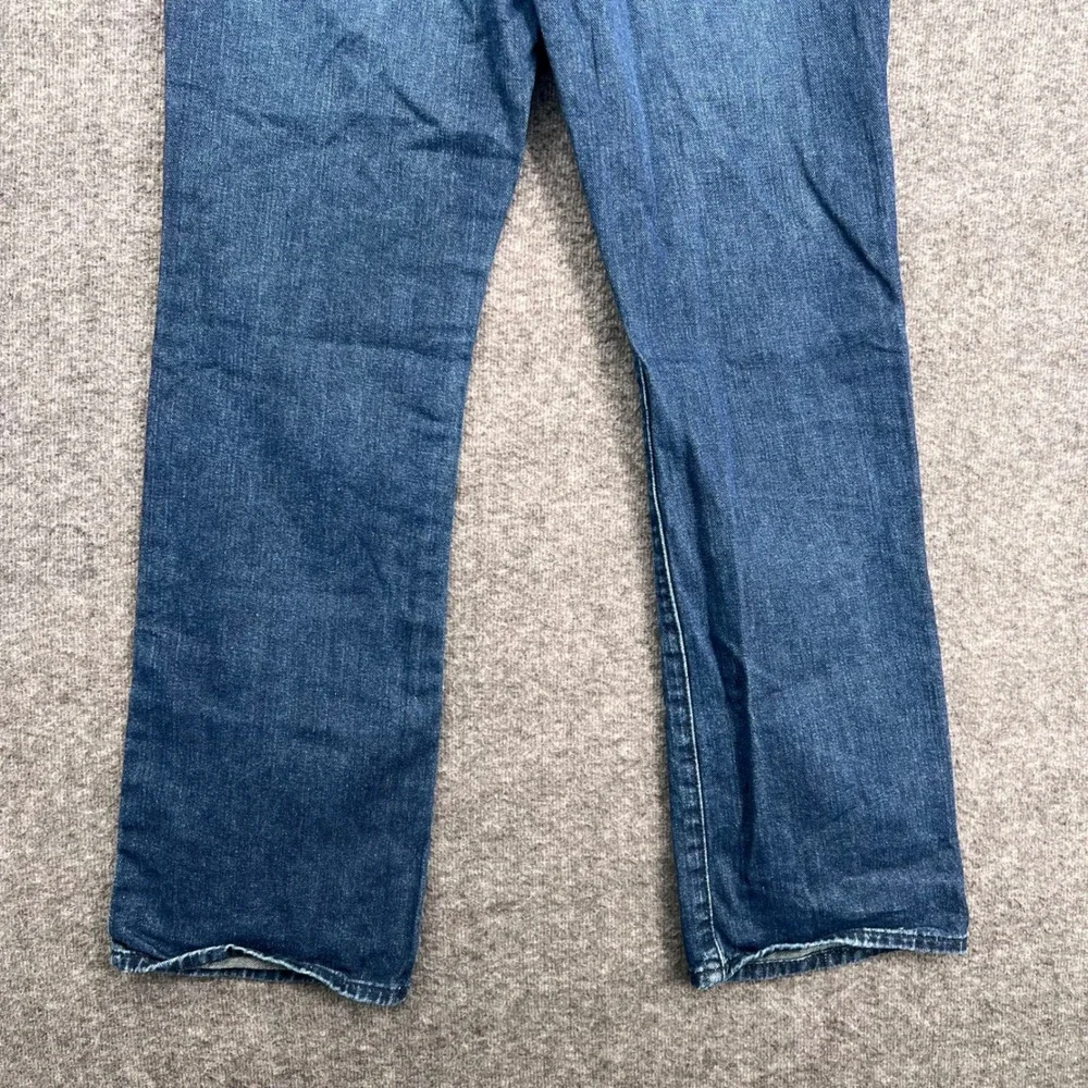 The Childrens Place Boys Blue Bootcut Jeans Medium Wash Size 12 Semi-Evase Denim
